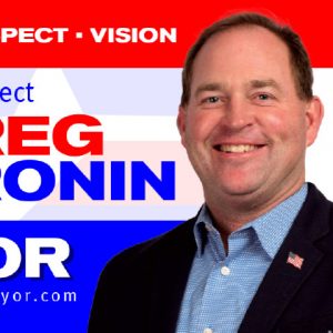 Close up of the Greg Cronin Push Card