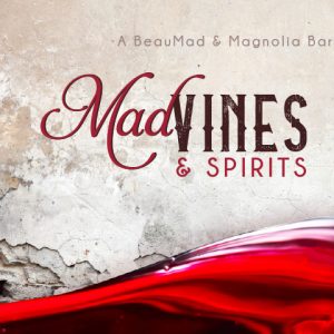 close up of mad vines business card